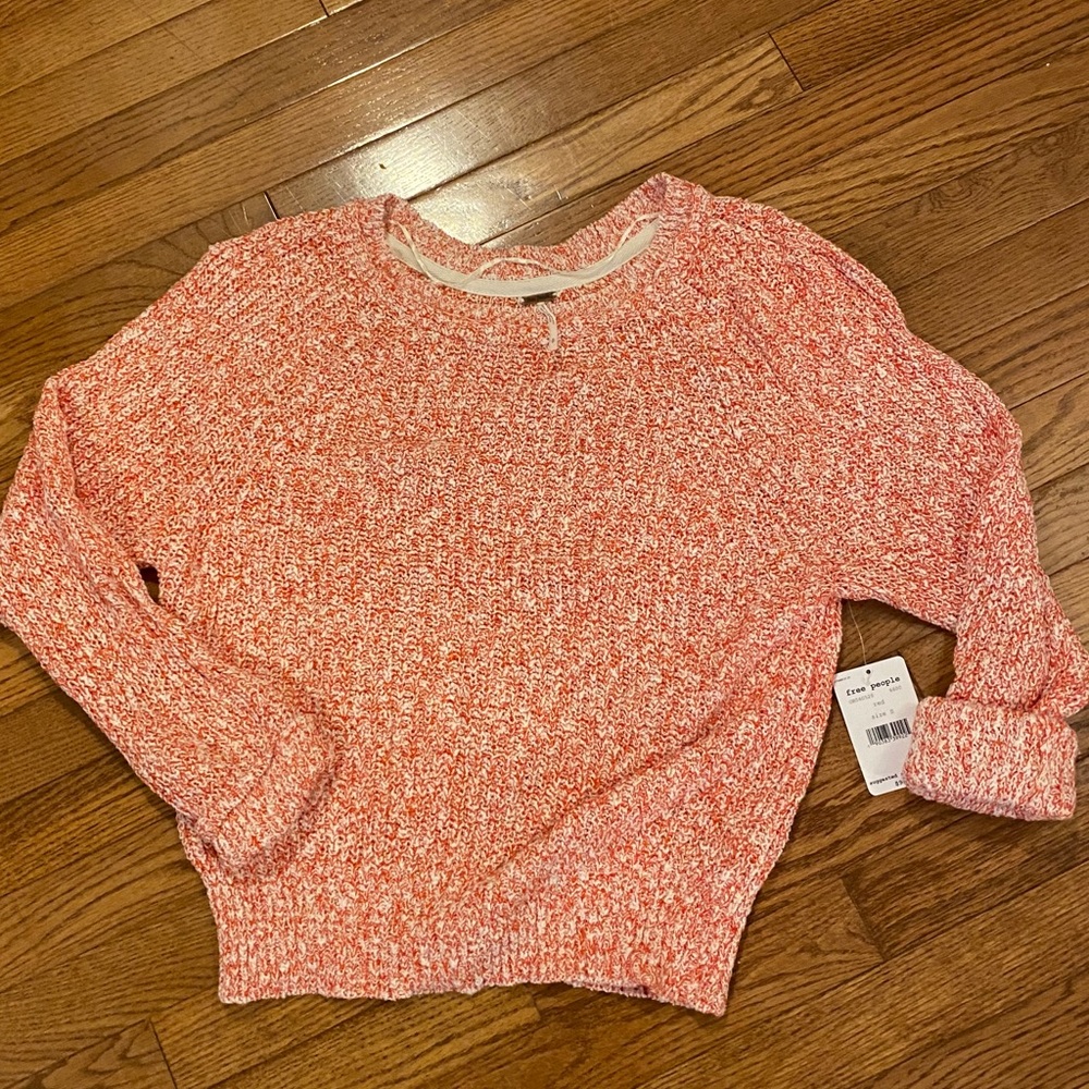Free People red sweater
